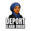 DEPORT ILHAN OMAR STICKER