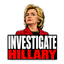 INVESTIGATE HILLARY MAGNET